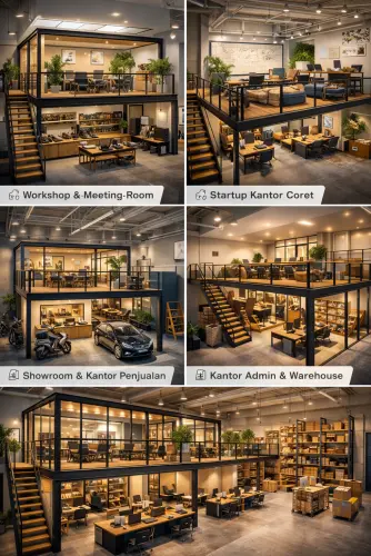 Mezzanine Ruang Kantor di Pinang