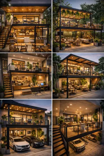 Mezannine Cafe Modern di Pinang