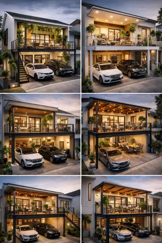 Mezannine Teras Rumah Keren di Pinang